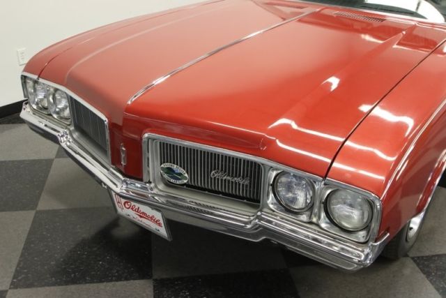 1970 Red Oldsmobile Cutlass Convertible