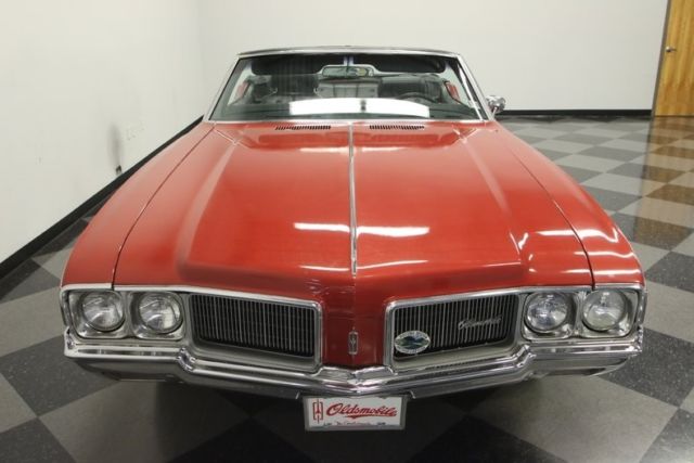1970 Red Oldsmobile Cutlass Convertible