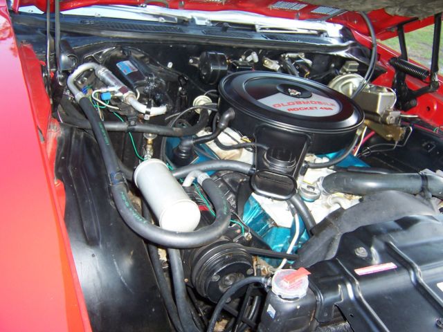 1970 Red Oldsmobile Cutlass Coupe