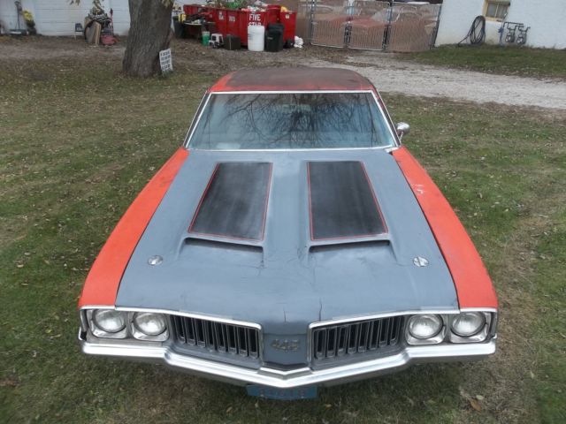 1970 Rally Red Oldsmobile 442 Coupe