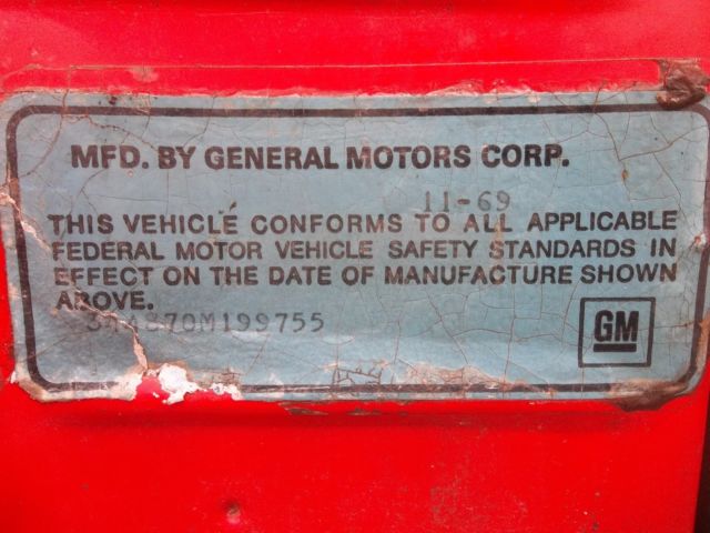 1970 Rally Red Oldsmobile 442 Coupe