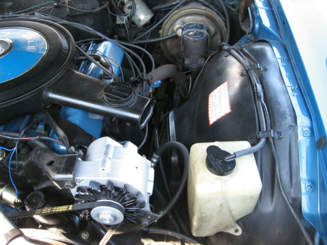 1970 Blue Oldsmobile Toronado 2 Door