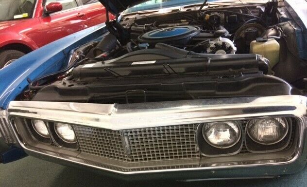 1970 Blue Oldsmobile Toronado 2 Door