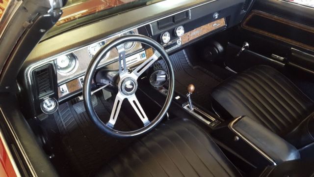 1970 Red Oldsmobile Cutlass Convertible