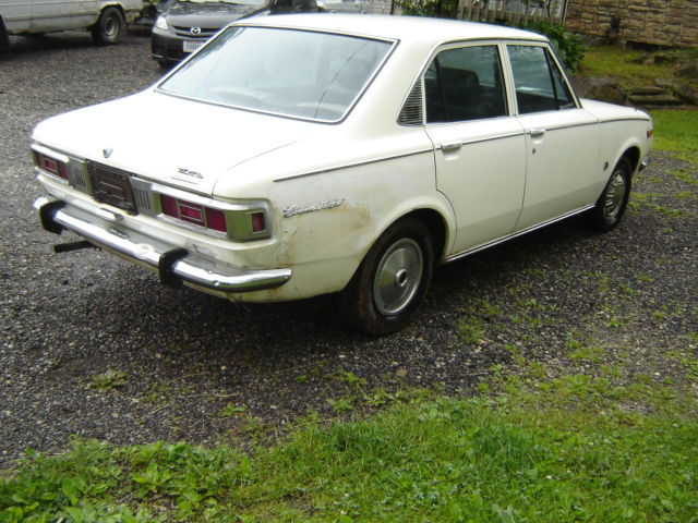 1970 white Toyota Corona U/K