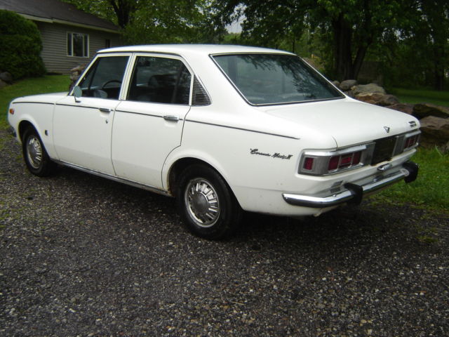 1970 white Toyota Corona U/K