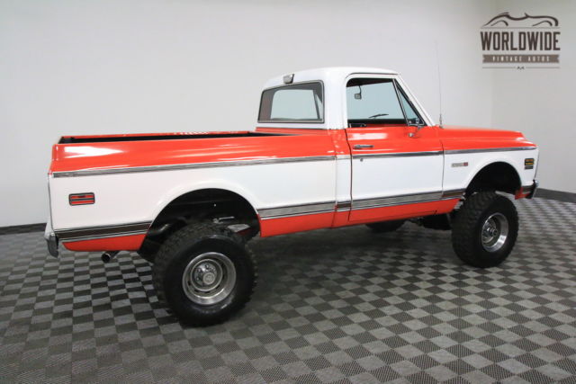 1970 Orange Chevrolet K10