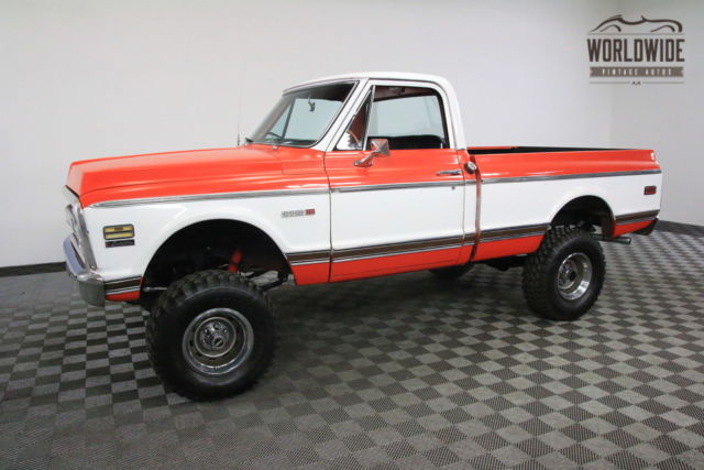 1970 Orange Chevrolet K10