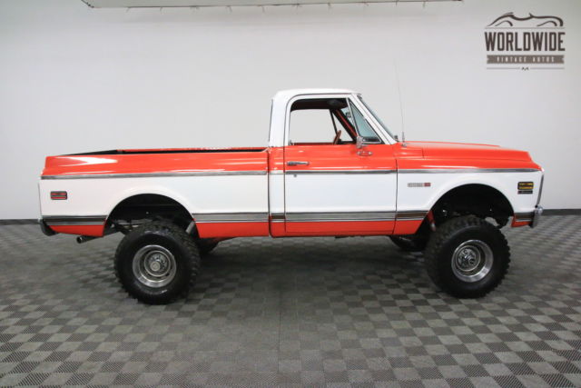 1970 Orange Chevrolet K10