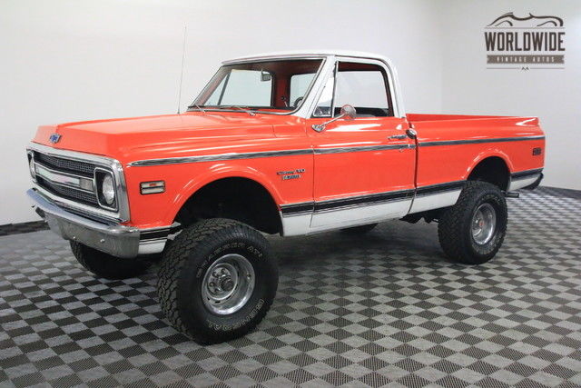 1970 Orange Chevrolet C10