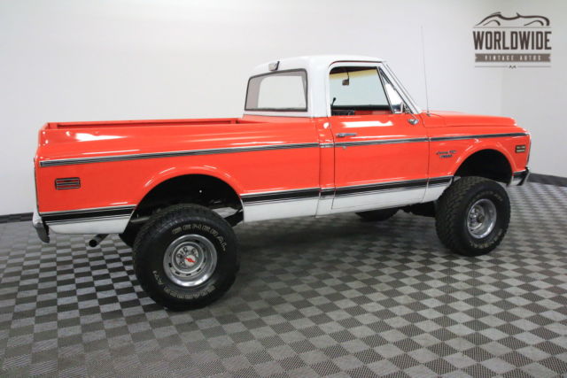 1970 Orange Chevrolet C10