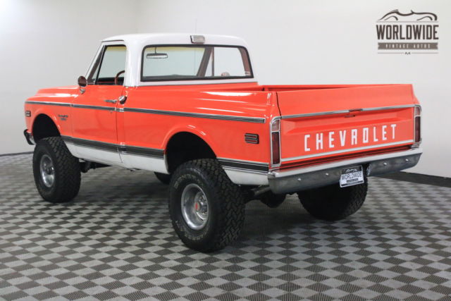1970 Orange Chevrolet C10