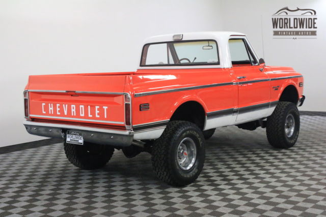 1970 Orange Chevrolet C10