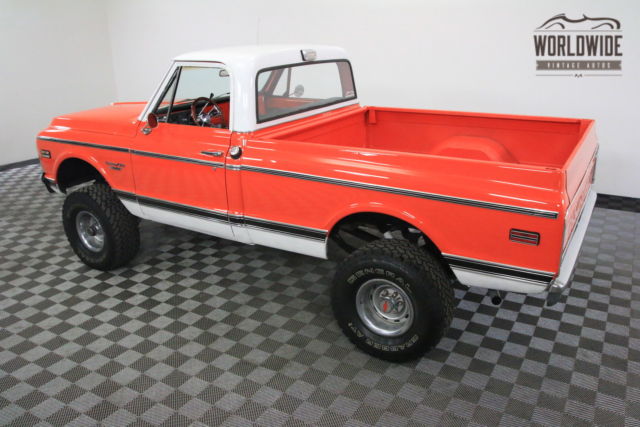 1970 Orange Chevrolet C10
