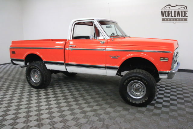 1970 Orange Chevrolet C10