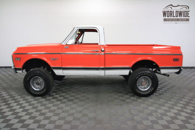 1970 Orange Chevrolet C10