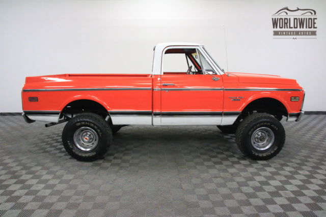 1970 Orange Chevrolet C10