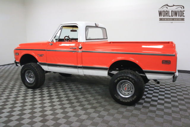 1970 Orange Chevrolet C10