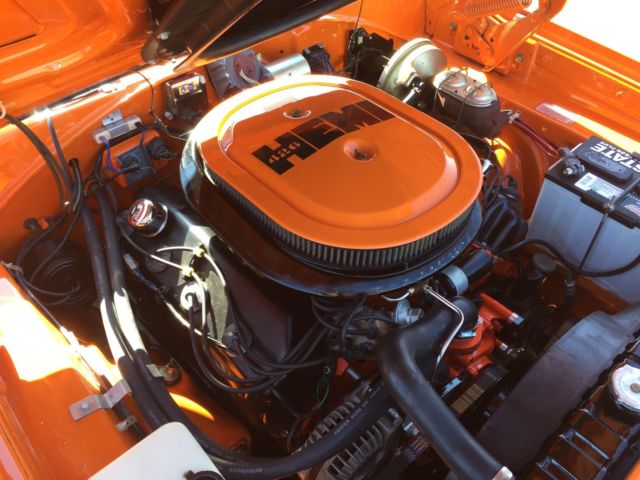 1970 Orange Plymouth Road Runner Convertible