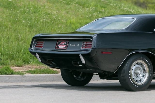 1970 Black Plymouth Barracuda