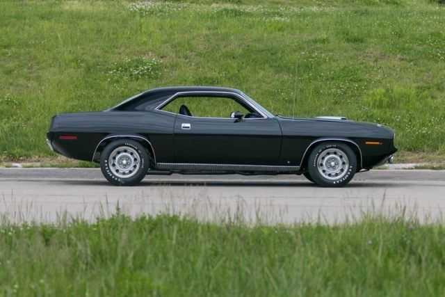 1970 Black Plymouth Barracuda