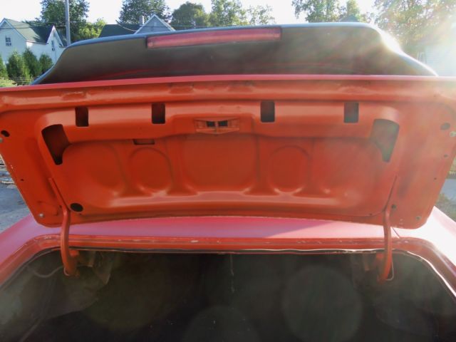 1970 BLACK & HEMI ORANGE Plymouth Barracuda Coupe