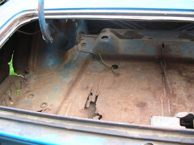 1970 Blue Plymouth Barracuda Coupe