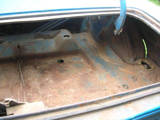 1970 Blue Plymouth Barracuda Coupe