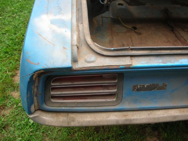 1970 Blue Plymouth Barracuda Coupe