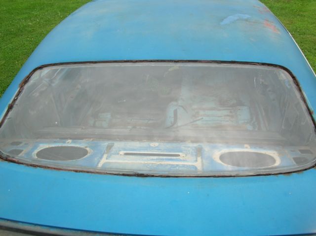 1970 Blue Plymouth Barracuda Coupe