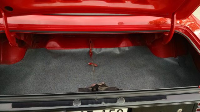 1970 Red Plymouth Barracuda Coupe