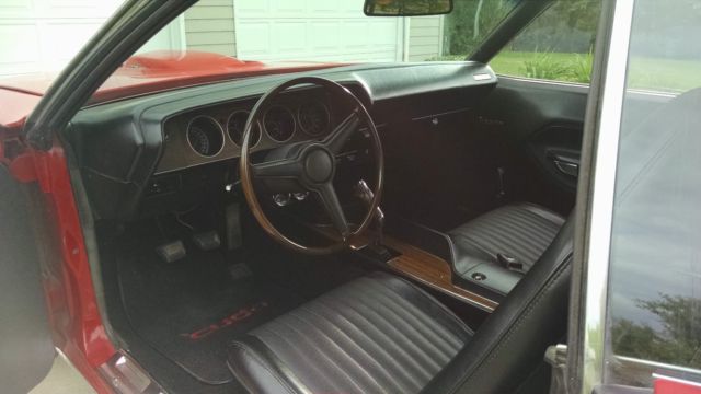 1970 Red Plymouth Barracuda Coupe