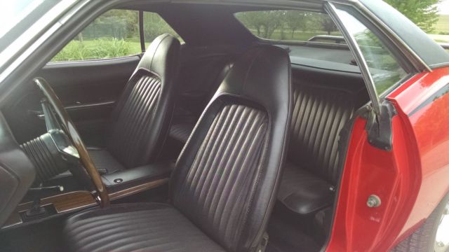 1970 Red Plymouth Barracuda Coupe