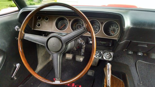 1970 Red Plymouth Barracuda Coupe