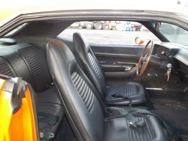 1970 Orange Plymouth Barracuda Hardtop