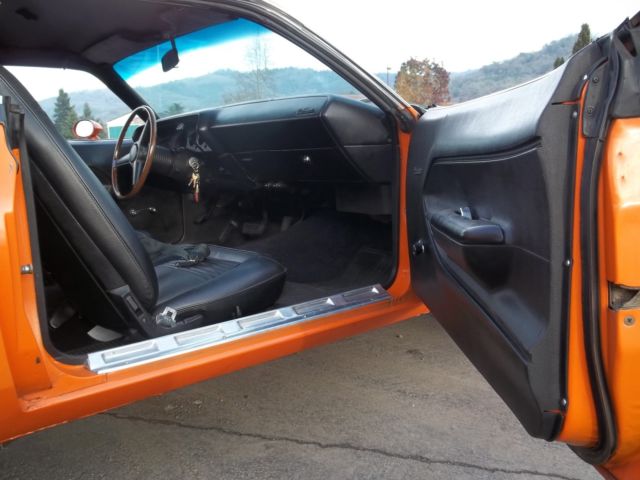 1970 Orange Plymouth Barracuda Hardtop