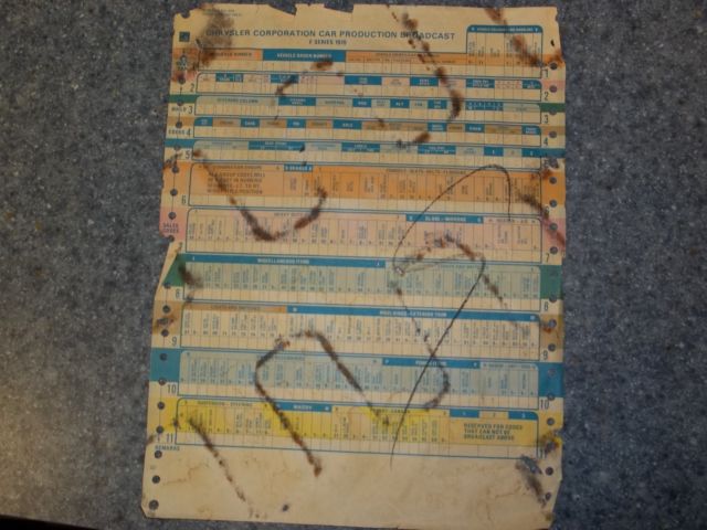 1970 Orange Plymouth Barracuda Hardtop