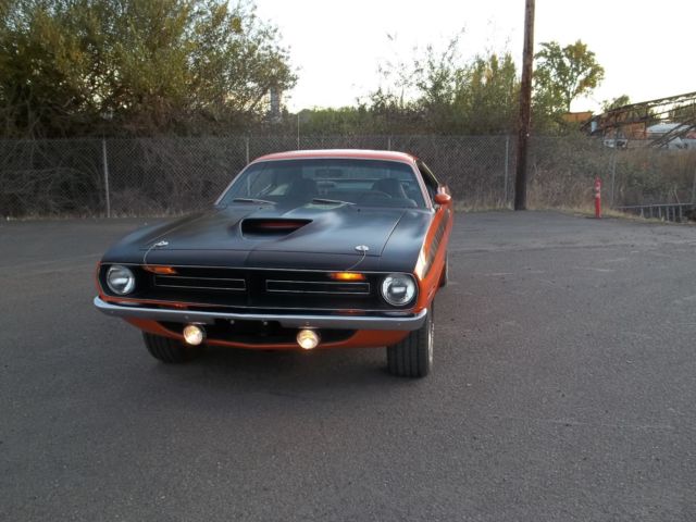 1970 Orange Plymouth Barracuda Hardtop