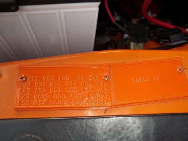 1970 Orange Plymouth Barracuda Hardtop