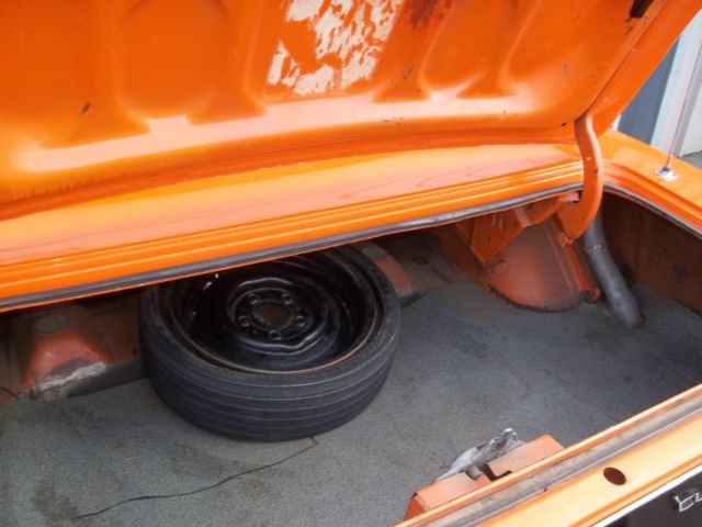 1970 Orange Plymouth Barracuda Hardtop