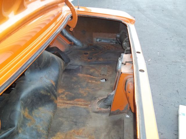 1970 Orange Plymouth Barracuda Hardtop