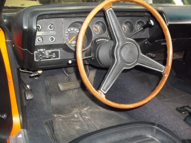 1970 Orange Plymouth Barracuda Hardtop
