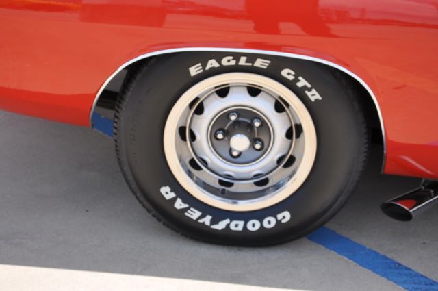 1970 Red Plymouth Barracuda Coupe