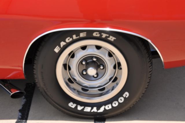 1970 Red Plymouth Barracuda Coupe