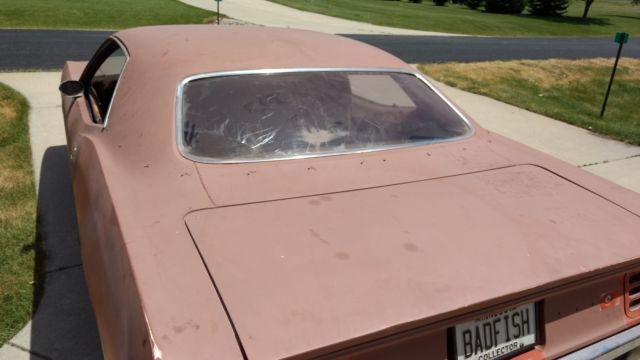 1970 Red Plymouth Barracuda Coupe