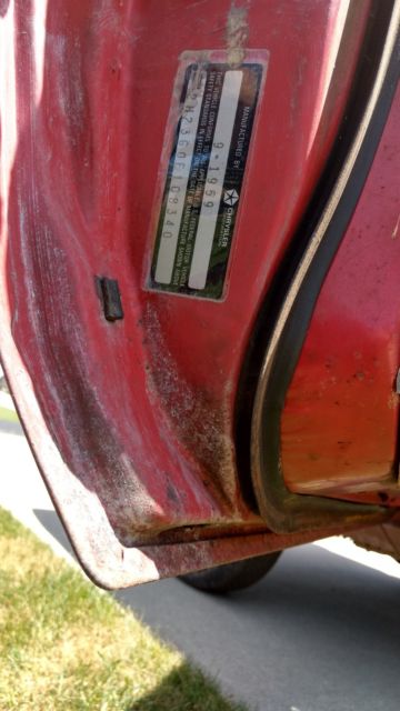 1970 Red Plymouth Barracuda Coupe