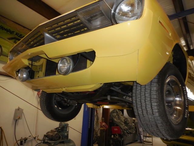 1970 Yellow Plymouth Barracuda Coupe