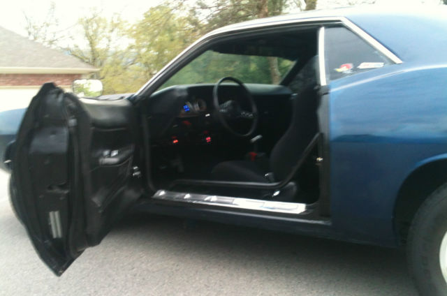 1970 Blue Plymouth Barracuda Sedan