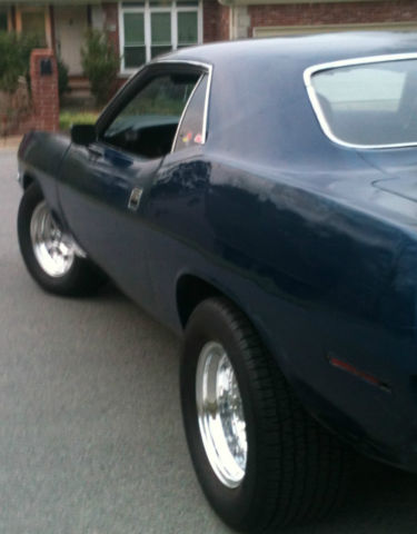 1970 Blue Plymouth Barracuda Sedan