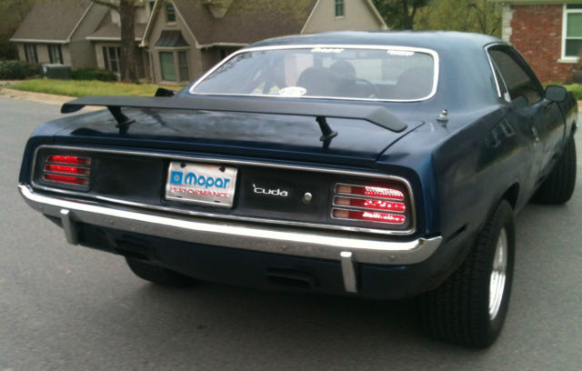 1970 Blue Plymouth Barracuda Sedan